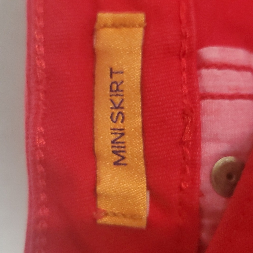 TORY BURCH DENIM MINI SKIRT SIZE 32 - Picture 6 of 6